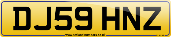 DJ59 HNZ
