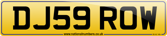 DJ59 ROW