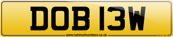 DOB 13W