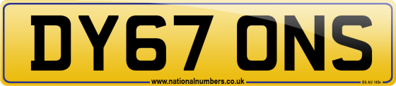 DY67 ONS