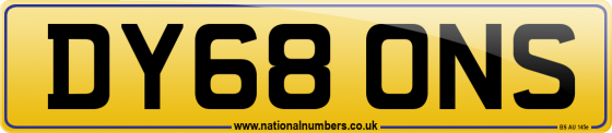 DY68 ONS