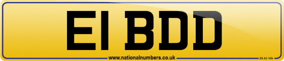 E1 BDD