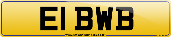E1 BWB