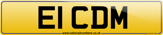 E1 CDM