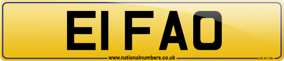 E1 FAO