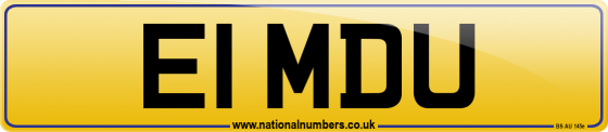 E1 MDU