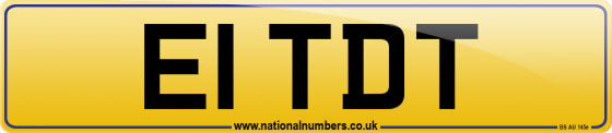 E1 TDT