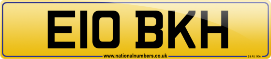 E10 BKH
