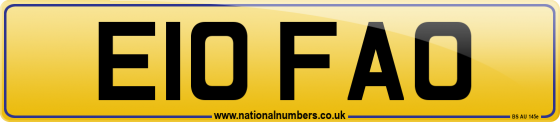 E10 FAO