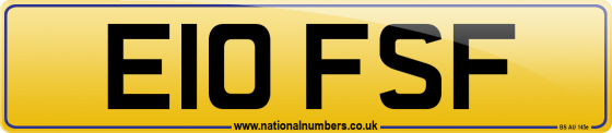 E10 FSF