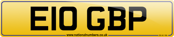 E10 GBP