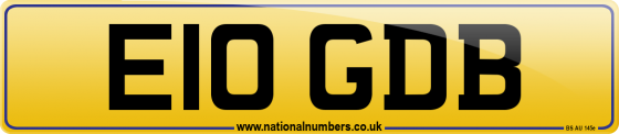E10 GDB