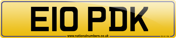 E10 PDK