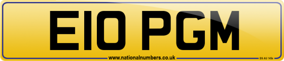 E10 PGM