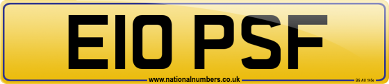 E10 PSF