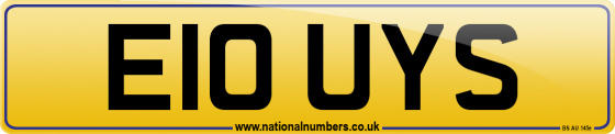 E10 UYS