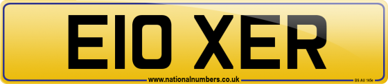 E10 XER