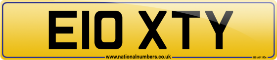 E10 XTY