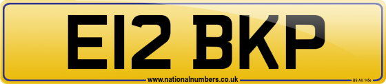 E12 BKP