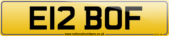 E12 BOF