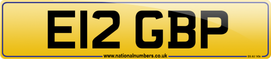 E12 GBP