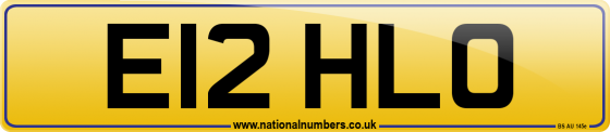 E12 HLO