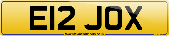 E12 JOX