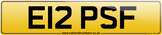E12 PSF