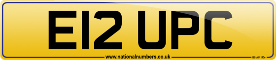 E12 UPC
