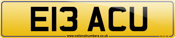 E13 ACU