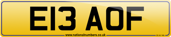 E13 AOF
