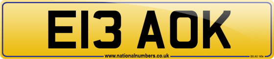 E13 AOK