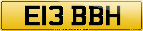 E13 BBH