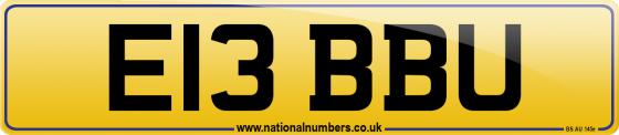 E13 BBU