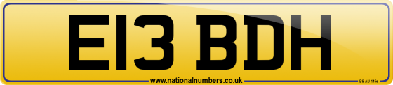 E13 BDH