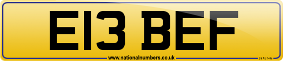E13 BEF