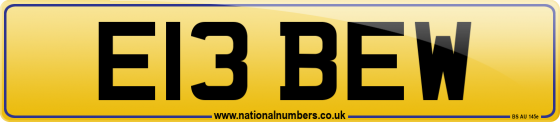 E13 BEW