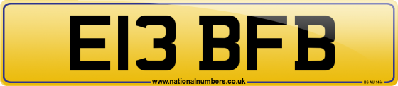 E13 BFB