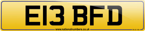 E13 BFD