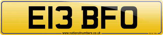 E13 BFO