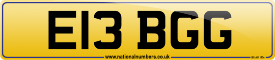 E13 BGG
