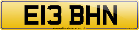 E13 BHN