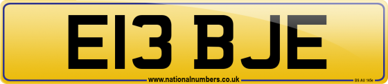 E13 BJE