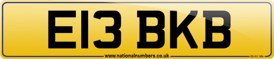 E13 BKB