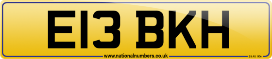 E13 BKH