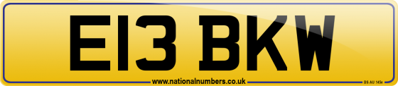 E13 BKW