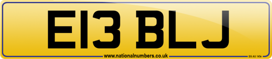 E13 BLJ