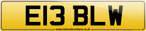 E13 BLW