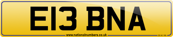 E13 BNA