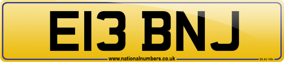 E13 BNJ